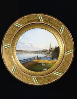 Plate from the Savcon Service. England, 19th century