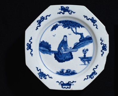 Plate, by Bow Porcelain Factory. London, England, mid-18th century