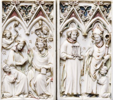 Devotional booklet. Westphalia, Germany, 14th century