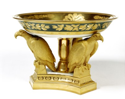 Round dish. Vienna, Austria, early 19th century