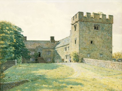 Catterton Hall, Cumberland, by G.P. Boyce. England, 1884
