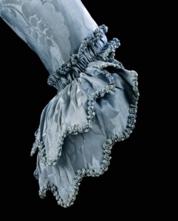 Sleeve, detail. England, mid-18th century