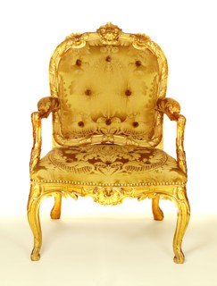 Fauteuil anglais du 18e siècle