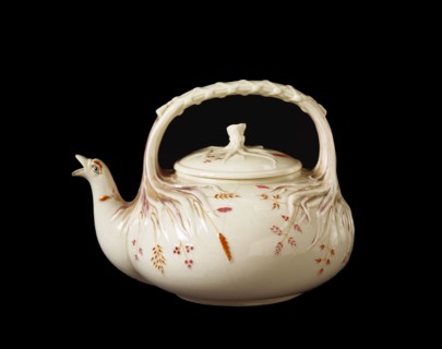 Teapot. Belleek, Ireland, 1880