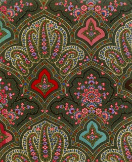 Design for printed shawl fabric, by George Haite. England, 19th century