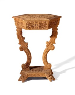 Work table. Mysore, India, 19th century