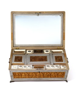 Work box. Bombay Presidency, India, 1855