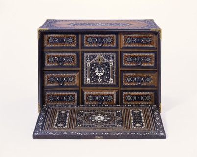 Fall front cabinet. Western India, 17th century
