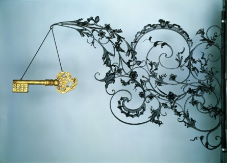 Locksmith's sign. German, 18th century