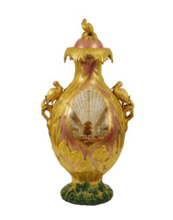 Vase, by Charles Meigh & Son. Stoke-on-Trent, England, 19th century