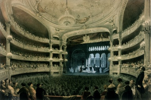 Imperial Music Academy, by J. ArNut. Paris, France, early 19th century