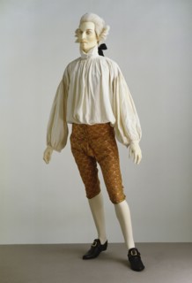 Shirt and breeches. France, mid-18th century