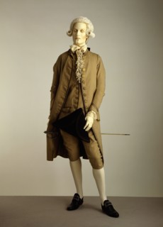Dress suit. England, late 18th century