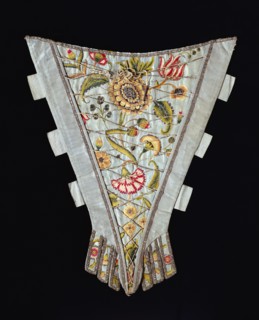 Stomacher. England, 18th century
