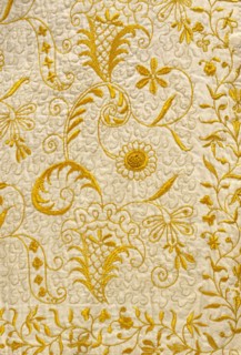 Waistcoat, detail. England, early 18th century
