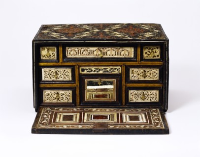 Fall-front cabinet. Sindh, Pakistan, 17th century