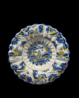 Dish. Brunswick, Germany, late 17th century