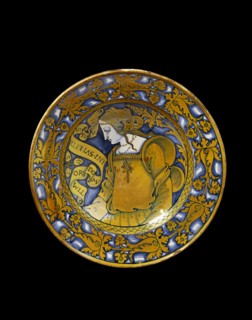 Plate. Deruta, Italy, 1520