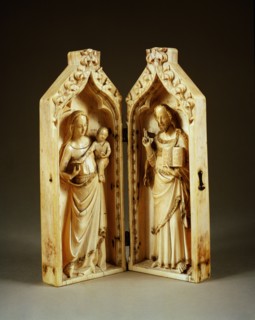 The Salting Diptych. London, England, 14th century
