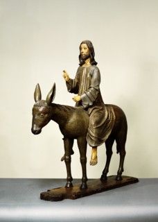 Christ Riding on a Donkey. Ulm, Germany, late 15th century