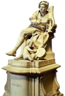 George Frederick Handel, by Louis Franþois Roubiliac. England, 1738