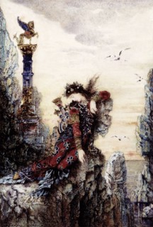Sappho, by Gustave Moreau. France, early 19th century