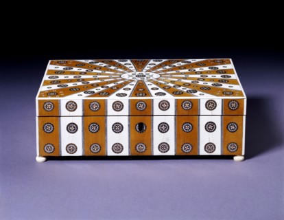 Work box. Bombay Presidency, India, 1867
