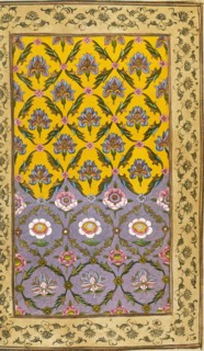 Textile design. India, 18th century