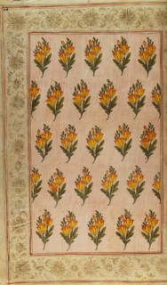 Textile design. India, 18th century