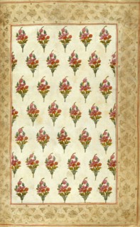 Textile design. India, 18th century