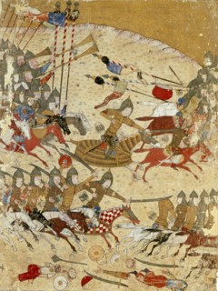 The Defeat of Pir Padishah in 1405. Persia, 1425