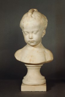 Girl, by Jacques Saly. France, 18th century