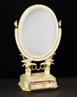 A toilet mirror, by Karl Schmid. Vienna, Austria, 1821