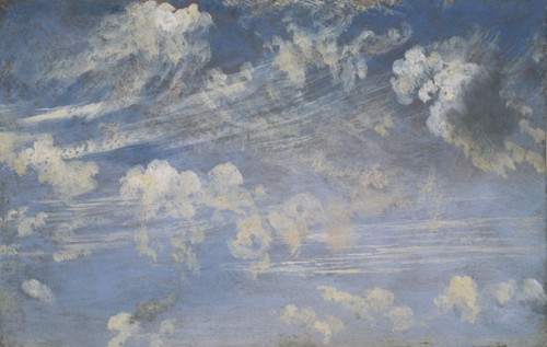 Constable, Etude de nuages cirrus