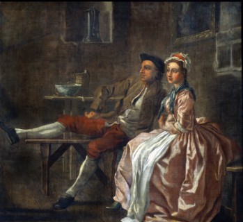 The Wapping Landlady, by Francis Hayman. England, 18th century