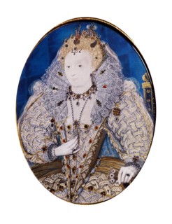Queen Elizabeth, by Nicholas Hilliard. England, 16th century
