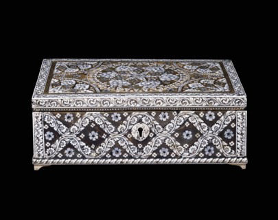 Footstool. Baroda, India, early 20th century