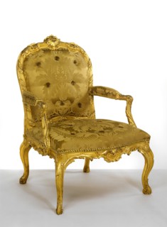 Fauteuil anglais du 18e siècle