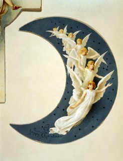 Christmas Card. England, 19th century