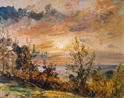 Constable, Hampstead, le soir