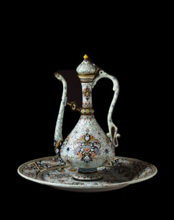 Dish and Ewer, by Leon Parvillee. Paris, France, 1870