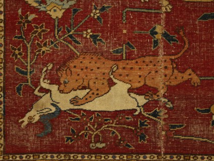 The Fremlin Carpet, detail. India, 17th century