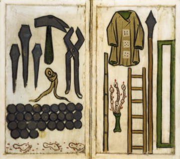 Devotional booklet, The Stigmata of Christ. Nrth Rhine Westphalia, Germany, early 4th century