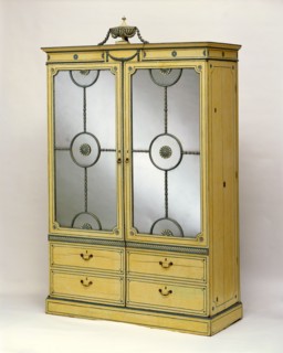 Cabinet bedstead, by Thomas Chippendale. London, England, 18th century