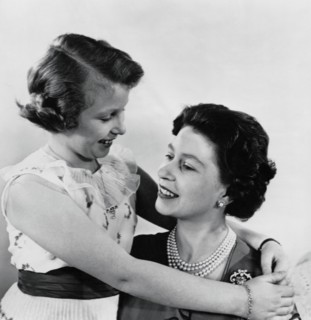 La reine Elisabeth II et sa fille la princesse Anne