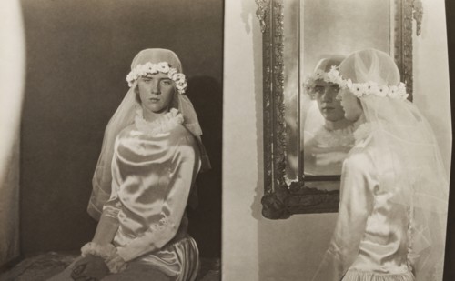 Deidre Hart-Davis, diptych, photo Curtis Moffat. London, UK, early 20th century. 
Londres,