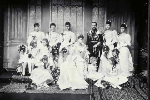 Mariage de George V et de la reine Mary