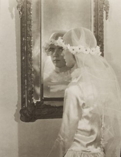 Deidre Hart-Davis, one of a diptych, photo Curtis Moffat. London, UK, early 20th century.