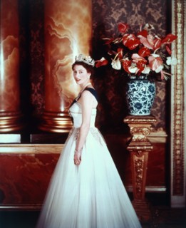La reine Elisabeth II à Buckingham Palace