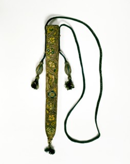 Wedding Knife Case, by John Jencks. England, 1600-25. 
Londres, Victoria & Albert Museum
Londres,